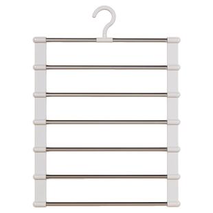 云梯裤架挂裤子衣架专用家用无痕不锈钢裤架多层裤挂衣柜收纳神器