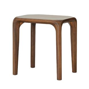 北美黑胡桃木餐凳客厅小板凳家用实木加位凳望月凳子卧室梳妆凳