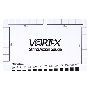 VORTEX吉他弦距测量尺贝斯古典电吉他调琴颈扳手弦高卡尺工具尺子