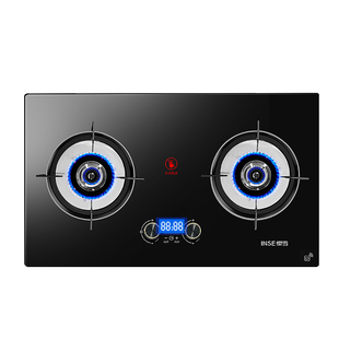 十大名牌樱雪燃气灶煤气灶双灶天然气大火力嵌入式猛火灶具家用