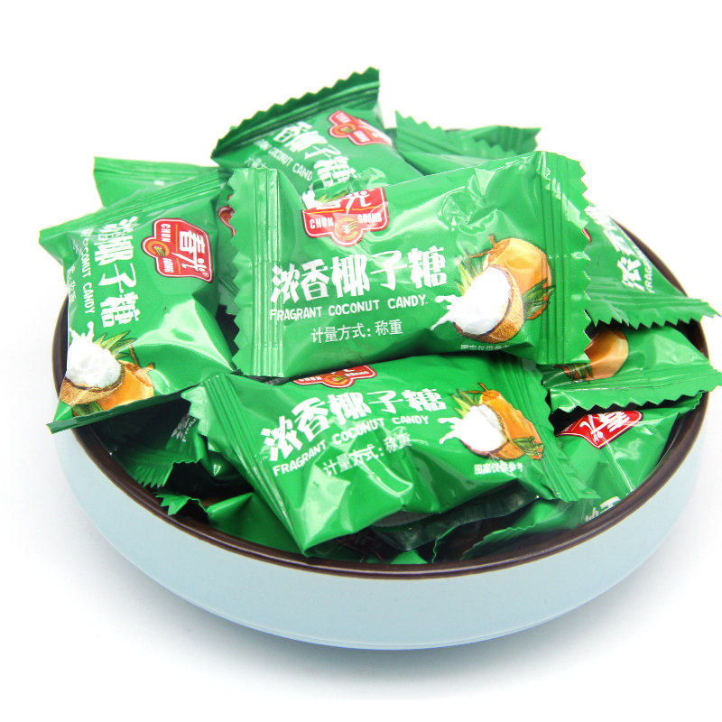 散称浓香椰子糖海南硬糖春光