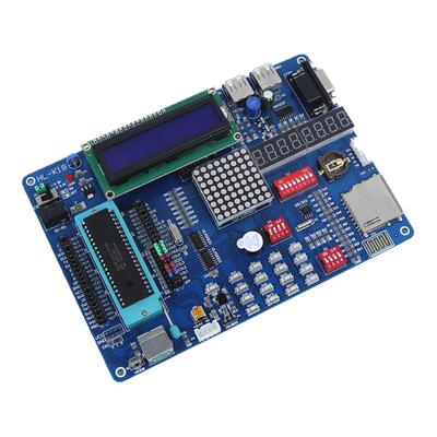 PIC16F877A开发板 PIC单片机学习板 带kit2仿真器 pic开发板套件