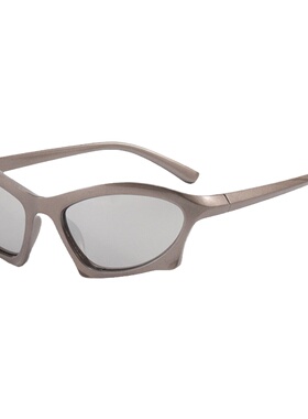 连体未来感赛博朋克个性时髦眼镜