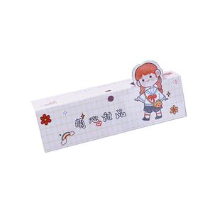 卡头定制异形折叠卡片diy对折包装袋卡背小众方卡应援明信片书签