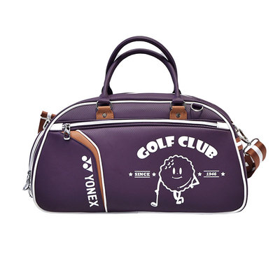 YONEX尤尼克斯羽毛球包高尔夫波士顿单肩方包yy运动手提包5853CR