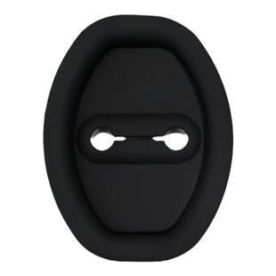 汽车车门锁扣胶套防撞减震缓冲垫防锈保护盖车内装饰用品改装配件