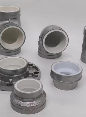 消防管件镀锌90度水暖沟槽工地扣丝DN65弯头管件槽工程卡箍