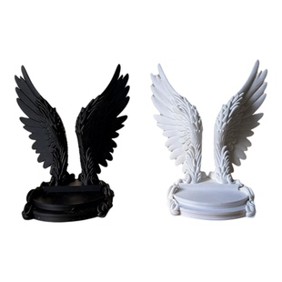 小摆件手办收纳展示台摆台天使翅膀底座垫高台阶底托万能型地台