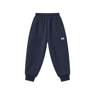 多多家男童运动裤卫裤加绒2025秋冬新款儿童中大童加厚洋气裤子潮