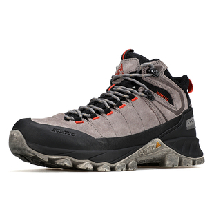 悍途户外高帮登山鞋男2025新款防滑耐磨缓震防水专业越野徒步鞋女