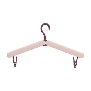 eachy里序折叠衣架便携式旅游出差旅行衣架衣挂多功能家用衣夹