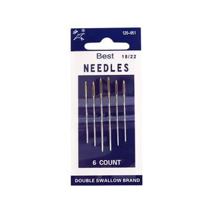 大眼手缝针缝衣针家用手工针绣花针粗针缝被子专用针线穿线针超硬