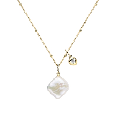 HEFANG何方珠宝棉花糖项链