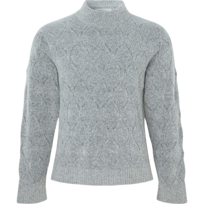 【折扣】Holzweiler 男秋冬宽松绞花针织拉绒毛衣