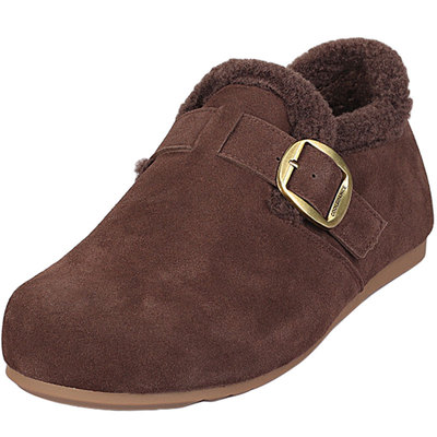 脚宽胖大码女鞋41一43保暖时尚棉鞋冬季2025新款舒适加绒休闲鞋女