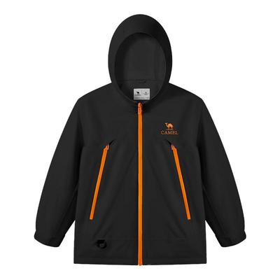 骆驼儿童冲锋衣厚防水男童户外服
