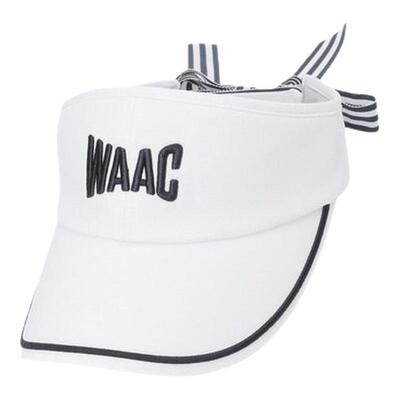 WAAC小恶魔官方早春新品LOGO SUN VISOR空顶帽
