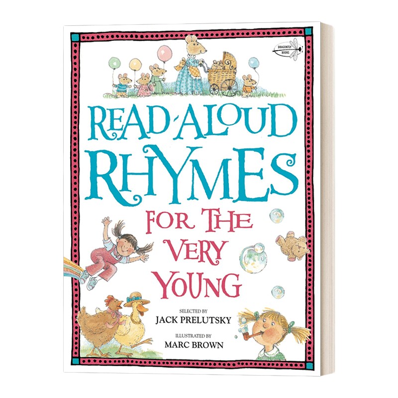 英文原版 Read-Aloud Rhymes for the Very Young 儿童启蒙读物 少儿英语诗歌朗诵韵文 启蒙早教故事 英文版 进口英语原版书籍