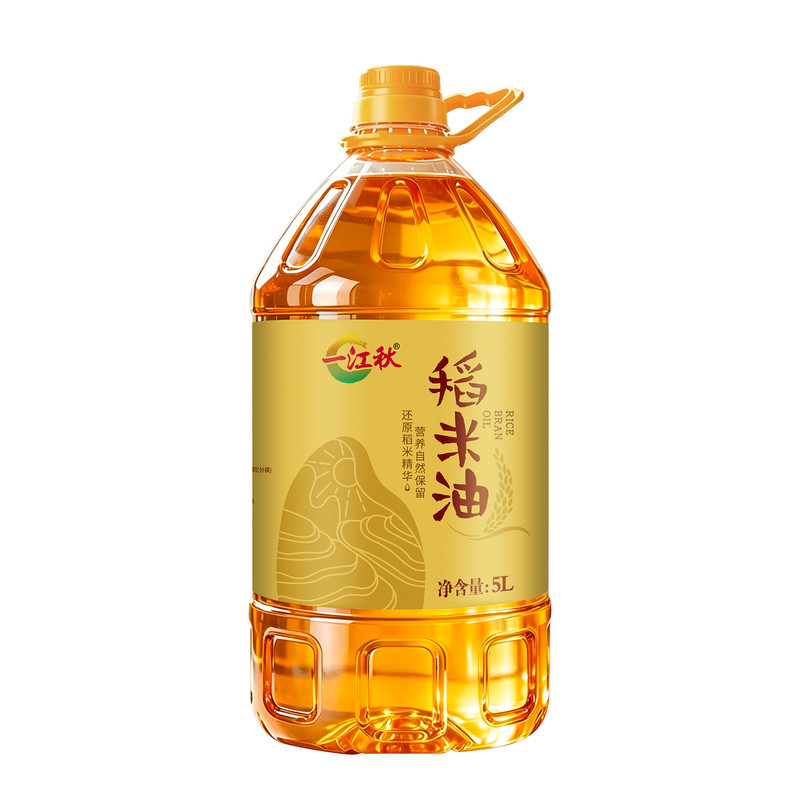 一江秋稻米瓶装食用油5升