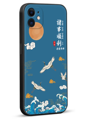 昊淘适用于苹果12新款国风手机壳