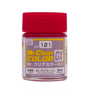 5D模型 郡士GSI 油性硝基漆 GX透明红 电镀红 透明嫣红18ml GX121