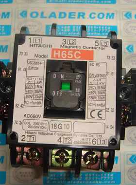 议价日本日立HITACHI H65C AC220V 接触器 原装正品