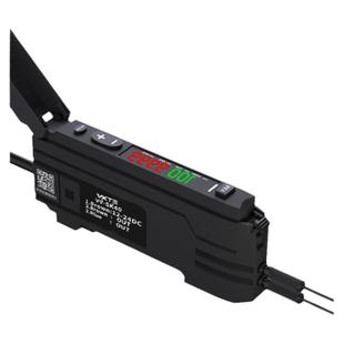 远距离双数显光纤放大器光电开关对射漫反射光纤传感器配光纤线