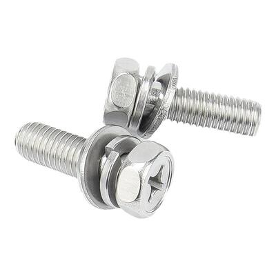 【回购王】304外六角组合螺丝