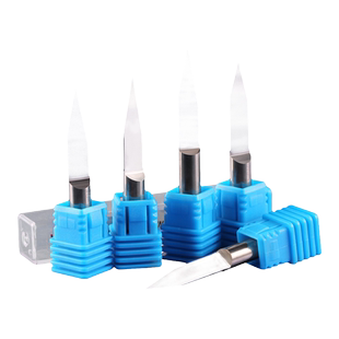 威特6mm锥度尖刀钨钢锥度平底刀cnc木工雕刻刀雕刻机刀头平底尖刀