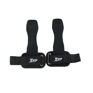 特步硬拉助力带健身手套引体向上单杠练背握力男女护掌护腕辅助带