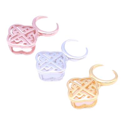 新款牛鼻孔卡扣吊坠扣头