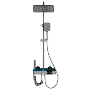 高端智能恒温淋浴花洒套装家用浴室明装增压沐浴喷头卫浴十大品牌