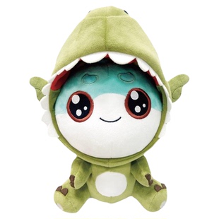 【畅销】大中华寻宝记周边神兽恐龙顶呱呱毛绒公仔玩偶儿童礼物