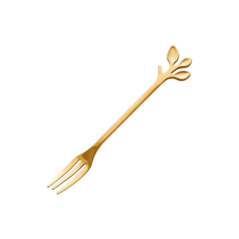 创意水果叉子套装果签果插收纳罐可爱北欧ins风不锈钢甜品点心叉