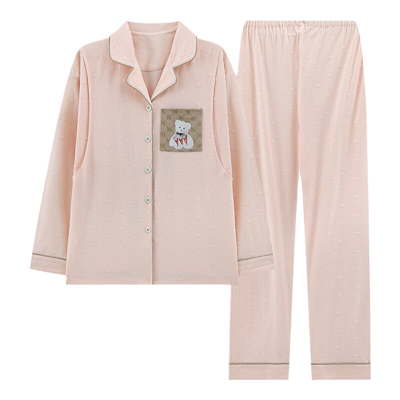 月子服夏季纯棉产后哺乳孕妇睡衣