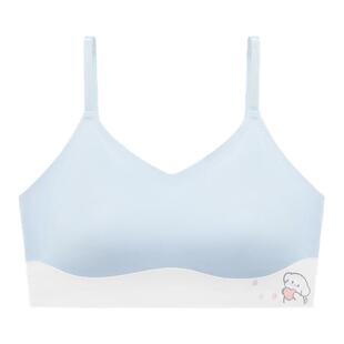 初中生内衣女学生青春期高中少女背心运动防震二阶段青少年女文胸