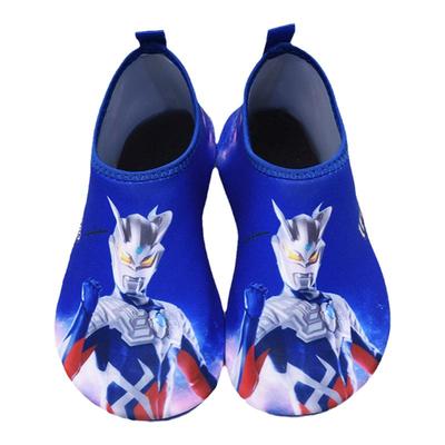 调皮玩家奥特曼防滑男童沙滩鞋袜