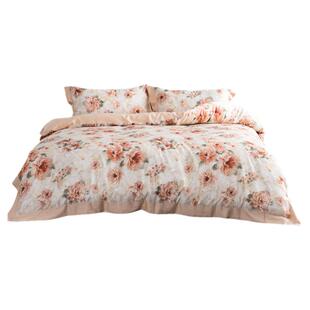 太湖雪焕然天丝棉印花磨毛四件套抗起球抗静电保暖秋冬