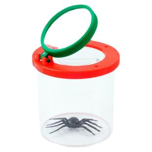 学生手持圆筒放大镜户外学习生物观察多功能昆虫收集箱养蚕宝宝