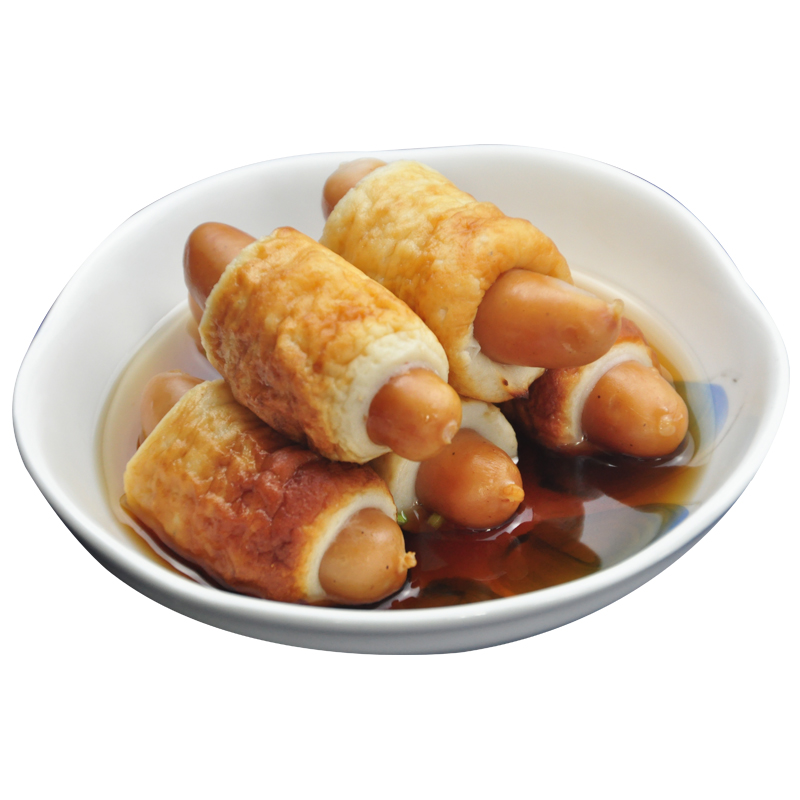 騰本味香腸竹輪冷凍水產(chǎn)關(guān)東煮食材日式火鍋串串711便利店商用