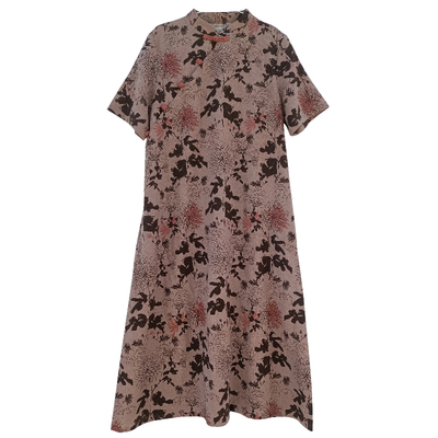 高级感旗袍盘扣禅意茶服夏季新款