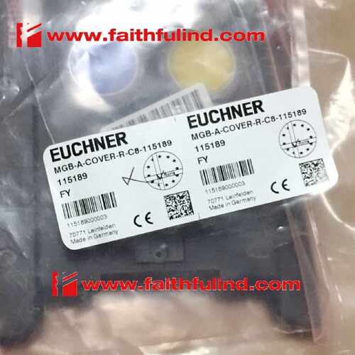 议价Euchner 115189 安士能全新安全模块 MGB-A-COVER-R-C85-1151