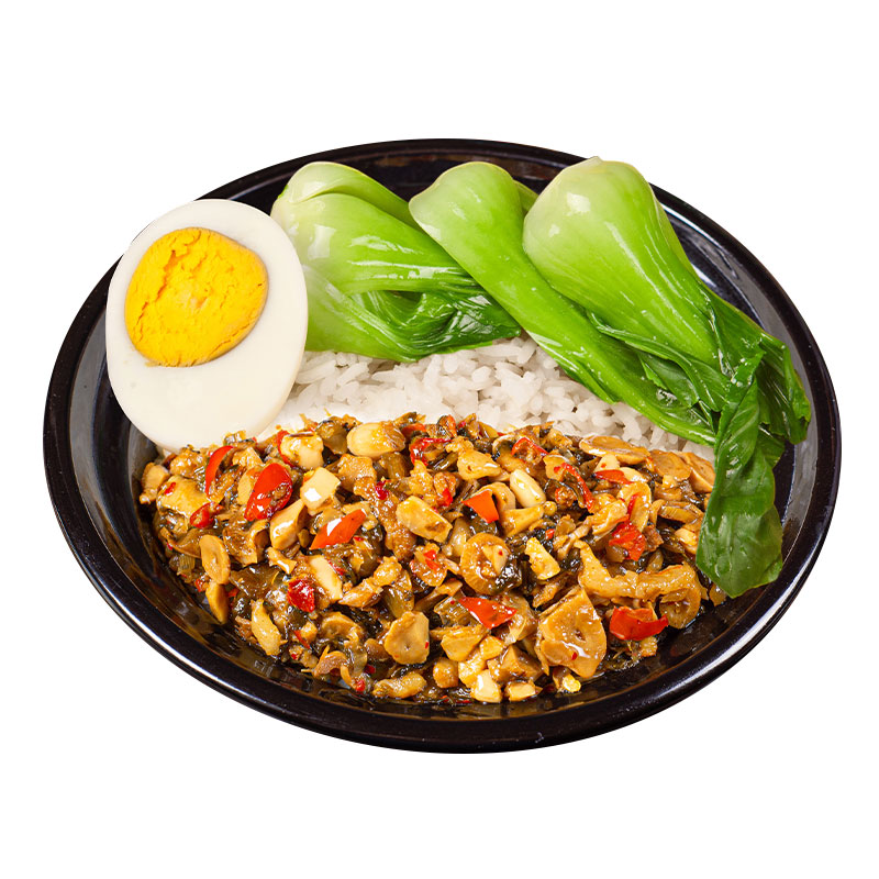 酸菜小笋料理包商用外卖快餐盖码饭加热即食餐饮食材批发工厂直供