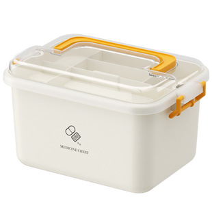 德国药箱家庭装大容量医药箱药物药品收纳盒家用医疗箱急救小药箱