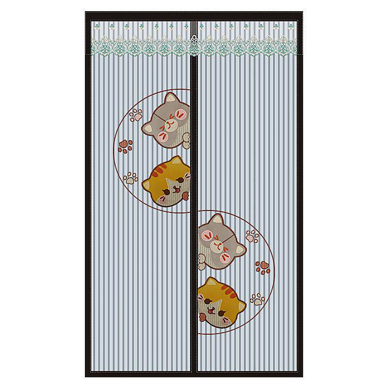 防蚊自吸门帘夏天家用魔术贴免打孔新款金刚网纱窗防蝇隔断全磁条