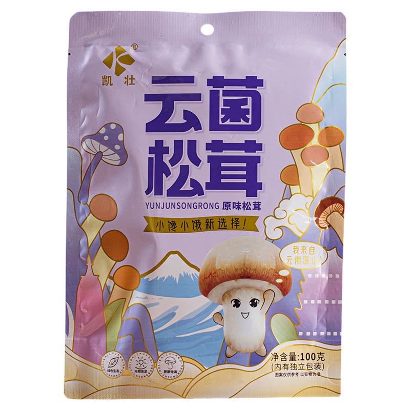 凯壮云菌松茸麻辣鸡枞零食拌面酱