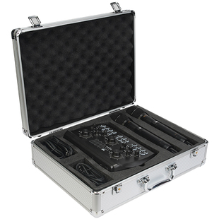 汉诺威亚声卡收纳箱盒ZRDR无线话筒户外便携式手提箱高质量盒子