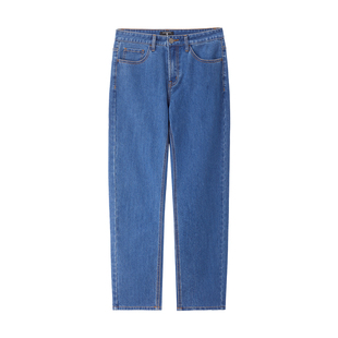 佐丹奴复古水洗牛仔裤男春季新款男裤中腰弹力牛仔直筒裤13115858