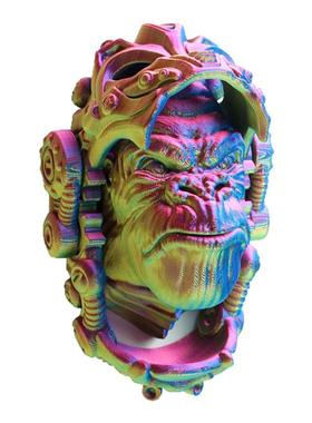 3D打印猩猩面具玩具桌面摆件立体动物成品模型关节可动装饰品人偶