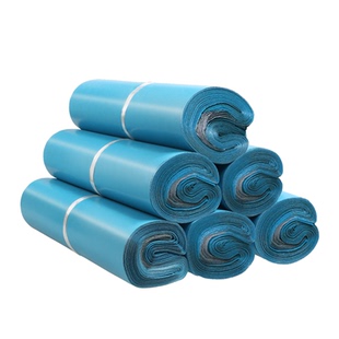 蓝色快递袋打包袋批发加厚义乌厂家信封物流文件包装袋带防水袋子